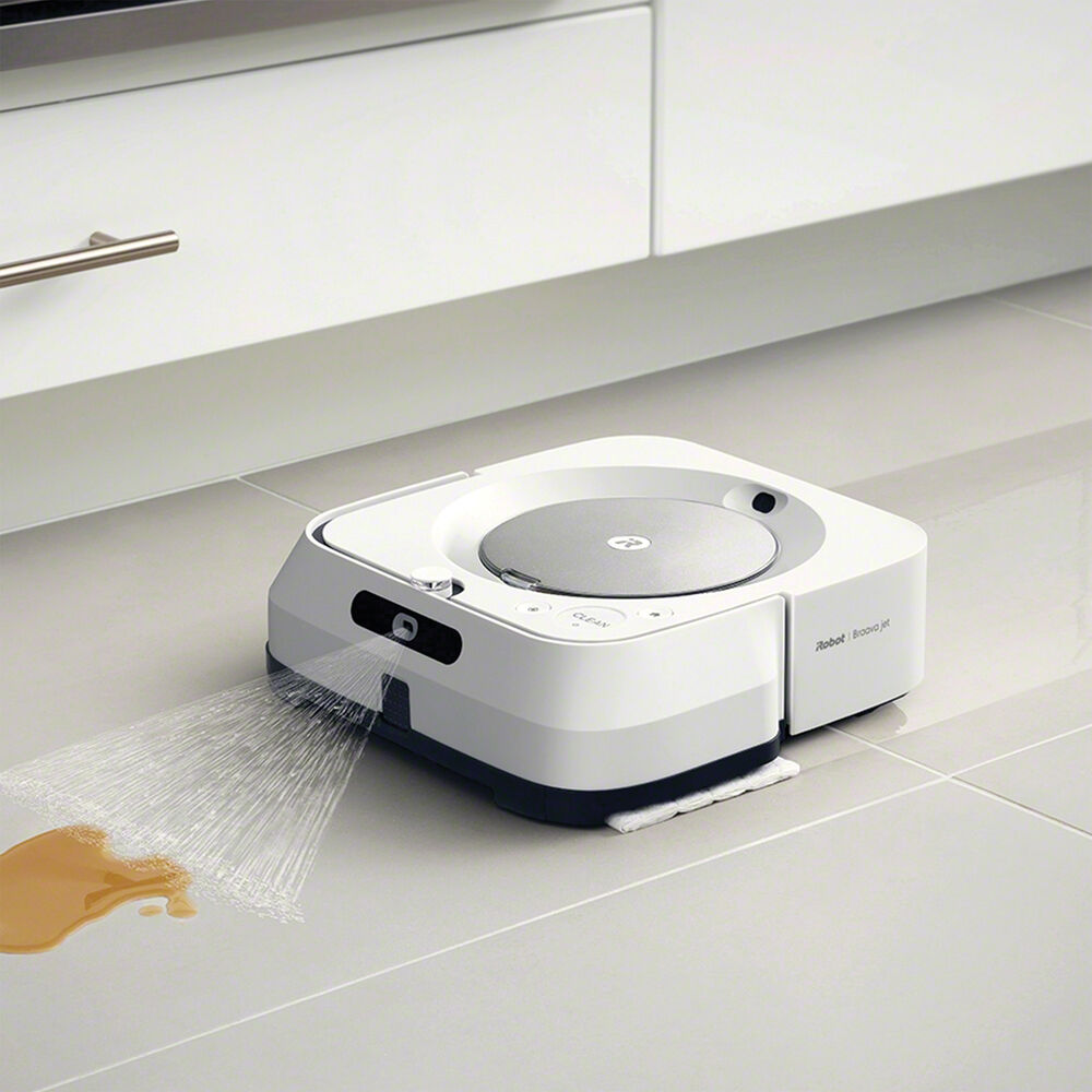 El robot friegasuelos definitivo con pulverizador de chorro a presi&oacute;n