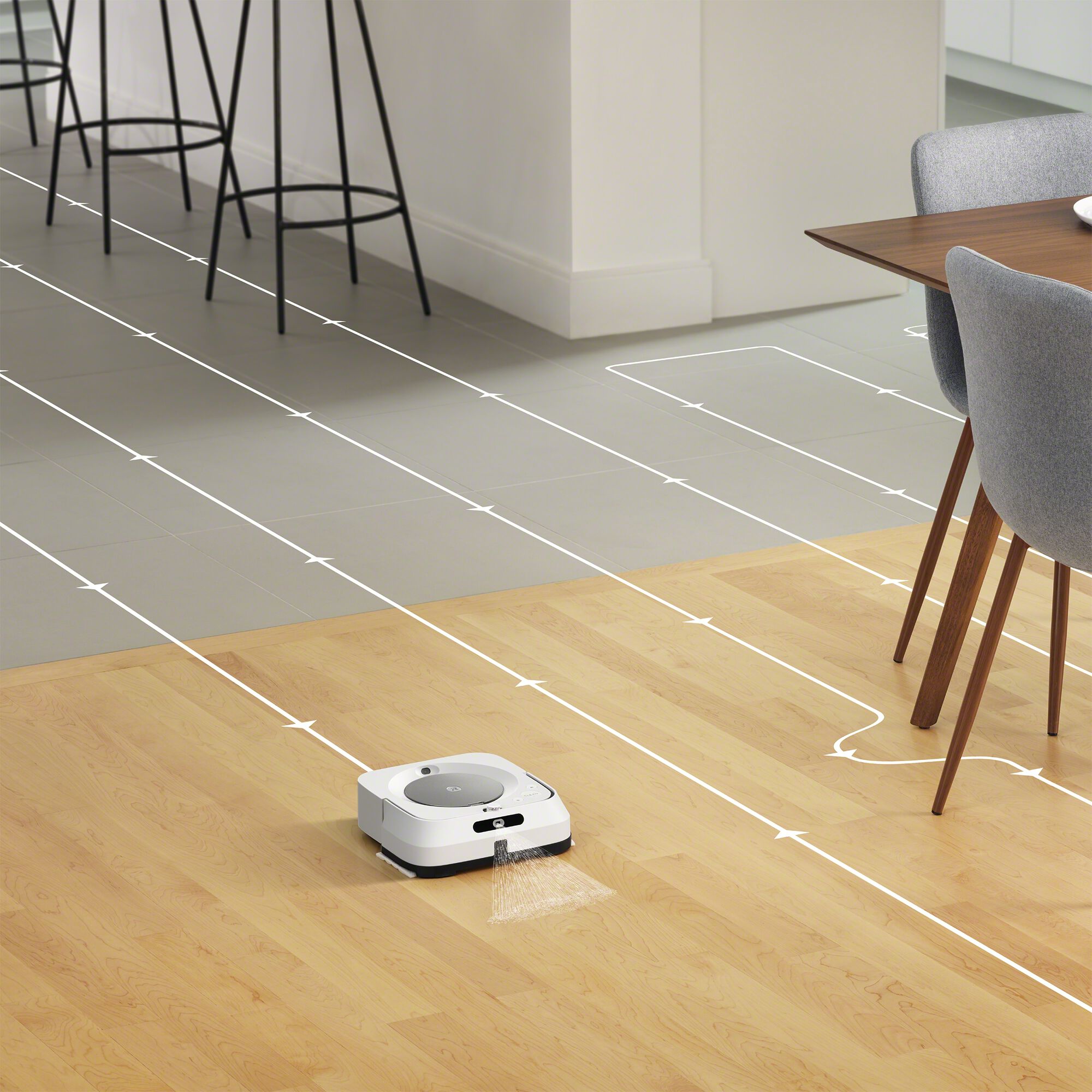 Robot friegasuelos Braava jet® m6 | iRobot®