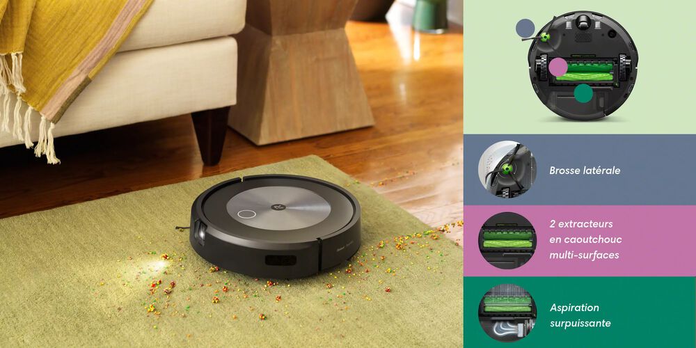 image de l'&eacute;tape&nbsp;3 du nettoyage du roomba