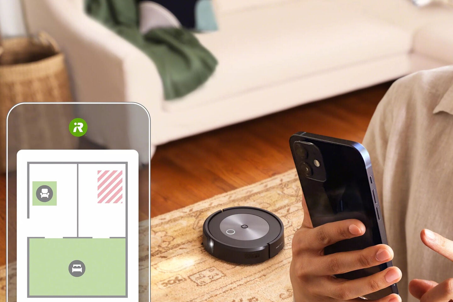 j7 con superposici&oacute;n de la aplicaci&oacute;n