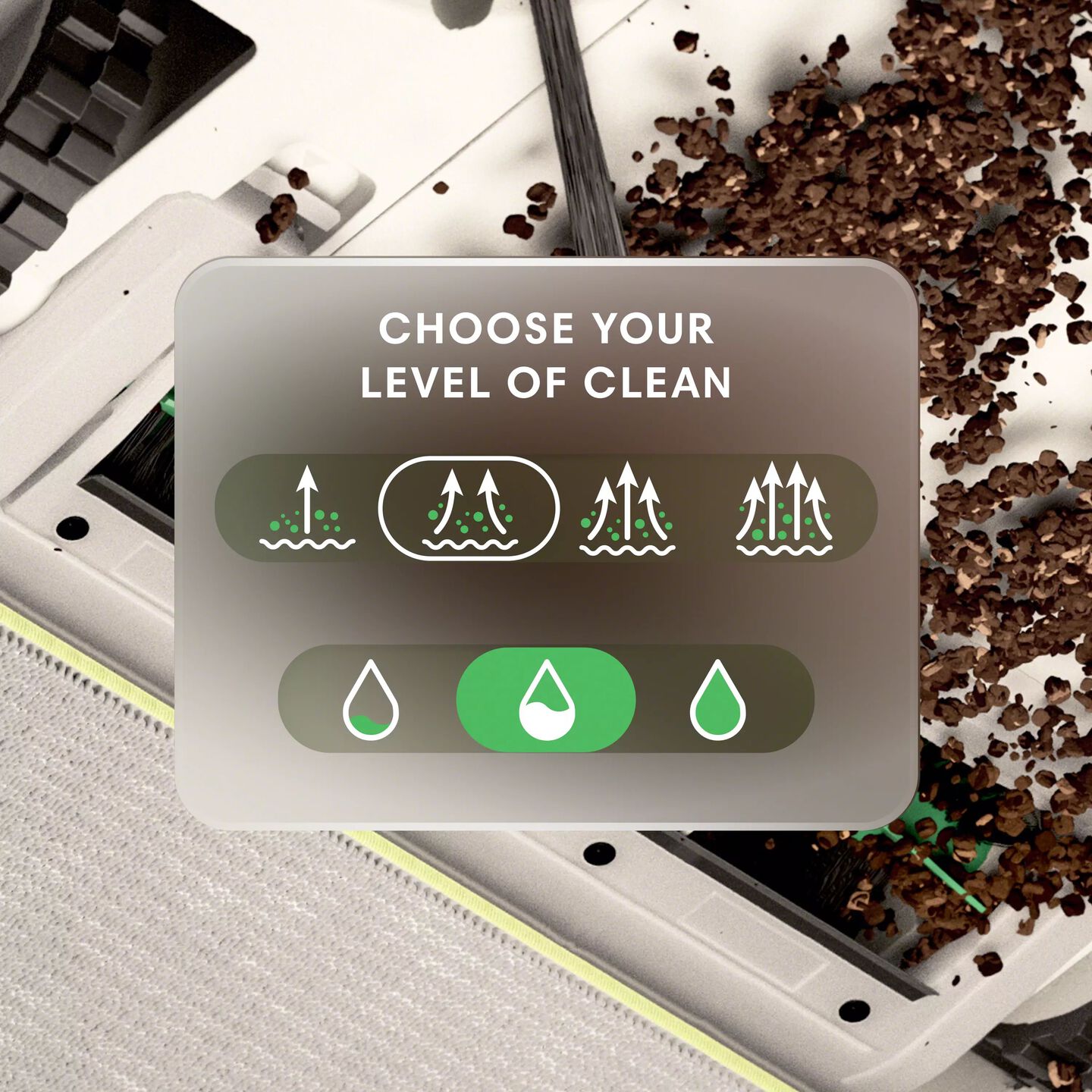 Configuraciones de limpieza