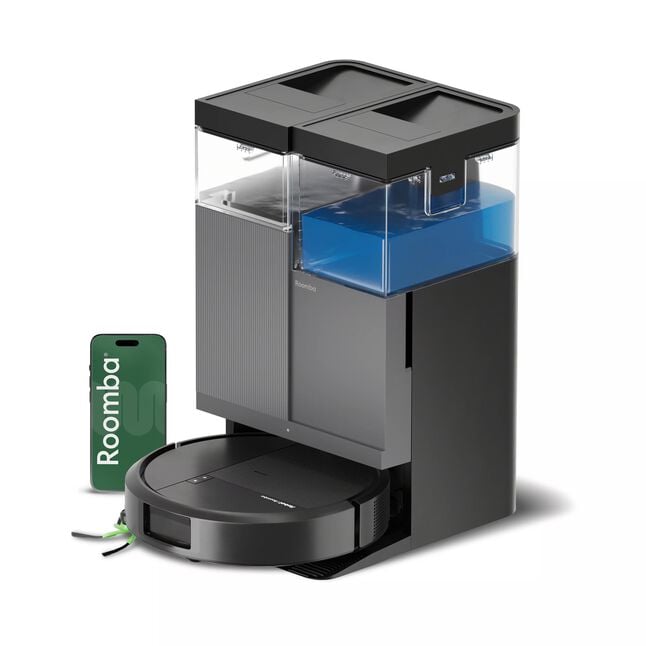 Robot Roomba&reg; Plus 415 Combo con Base AutoWash&trade; - Negro