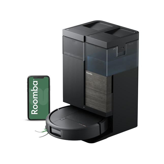 Robot Roomba&reg; Plus 575 Combo con Base AutoWash&trade; - Negro