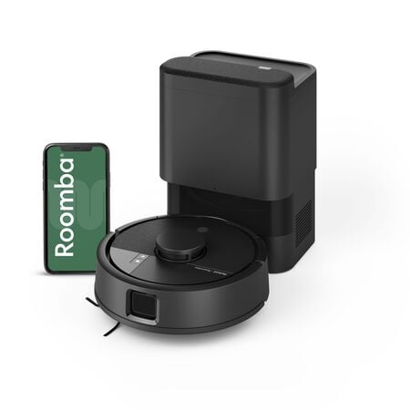 Robot aspirador y friegasuelos Roomba&reg; Mini con Base AutoEmpty&trade; - Negro