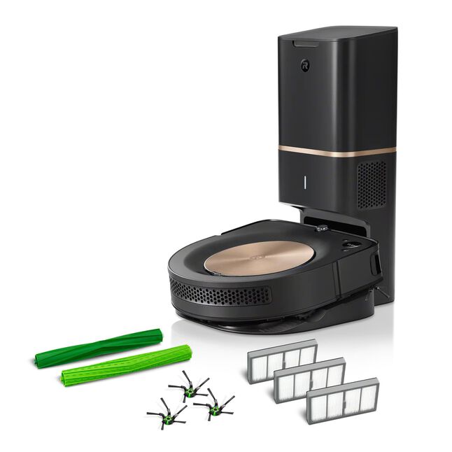 Robot aspirador Roomba® s9+ con vaciado automático & Kit de recambios