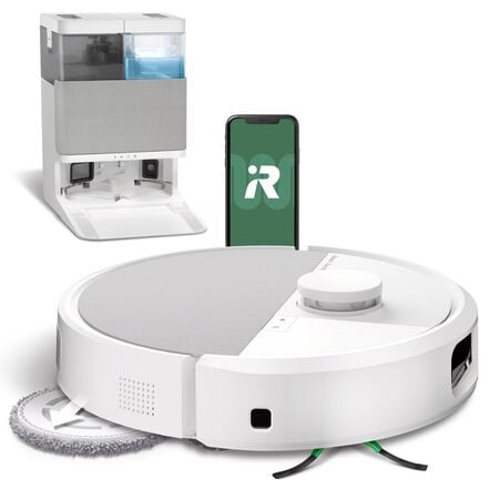 Robot Roomba&reg; Plus 505 Combo con Base AutoWash&trade; - Blanco