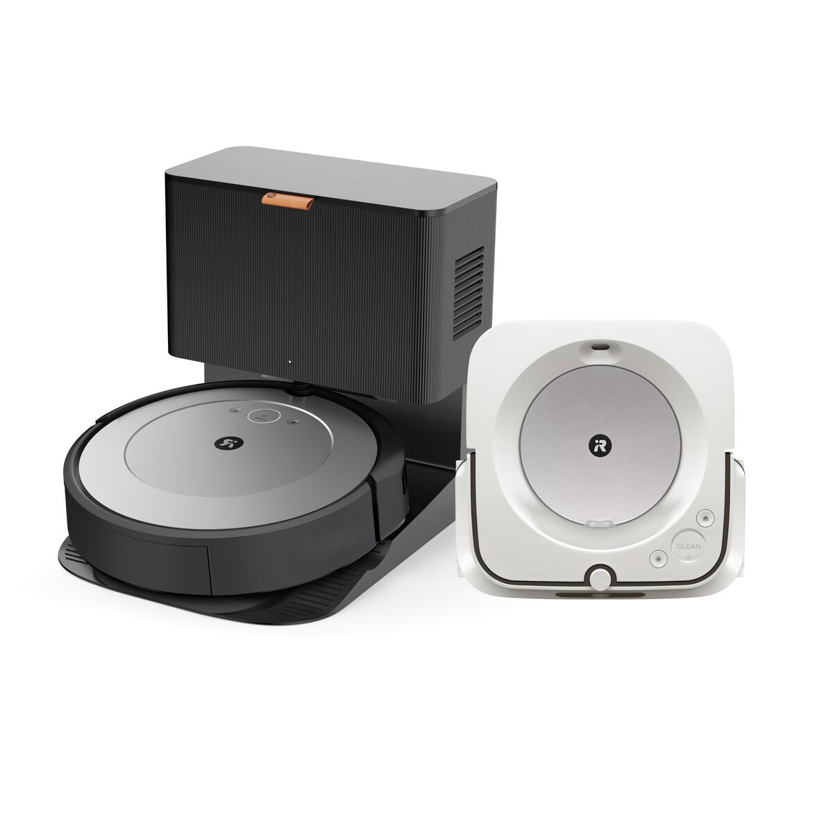 Aspirateur robot Roomba® i1+ & Robot laveur de sols Braava jet® m6, , large image number 0