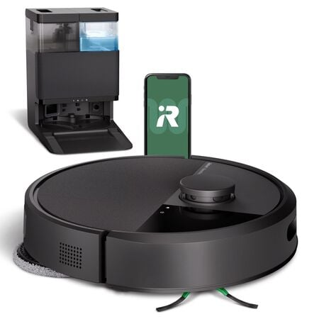 +Robot Roomba&reg; Plus 405 Combo con Base AutoWash&trade; - Negro