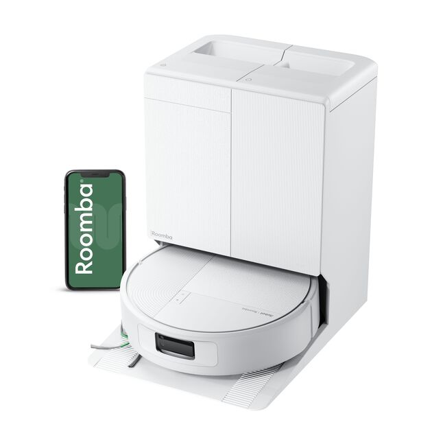Roomba&reg; Plus 675 Combo Robot + AutoWash&trade; Dock - White