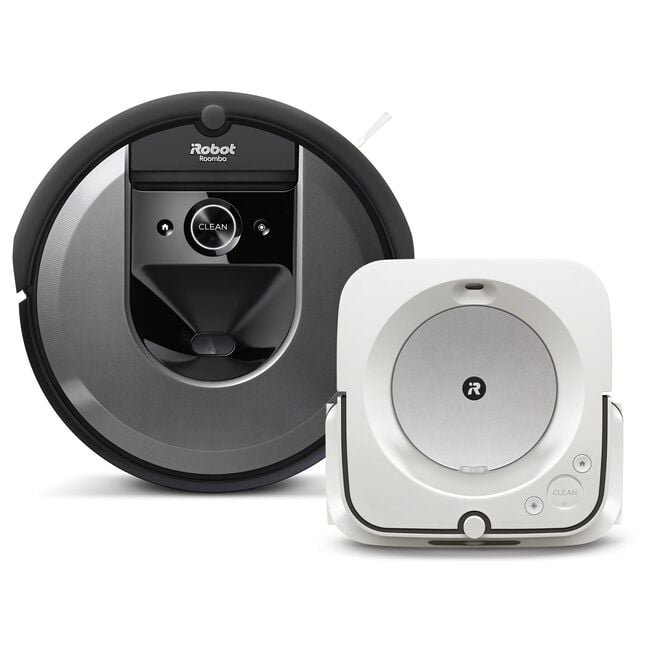Pack de robot aspirador iRobot® Roomba® i7 y robot friegasuelos Braava jet® m6, , large image number 0