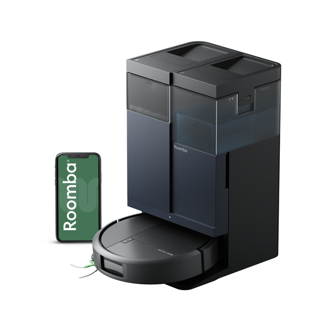 Robot Roomba&reg; Plus 415 Combo con Base AutoWash&trade; - Negro