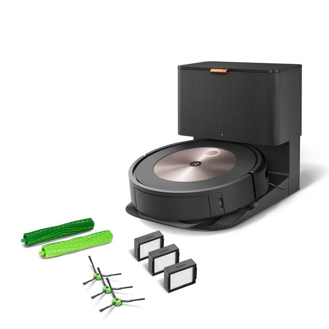 Robot aspirador Roomba® j7+ conectado con Wi-Fi y vaciado automático & kit de recambios, , large image number 0