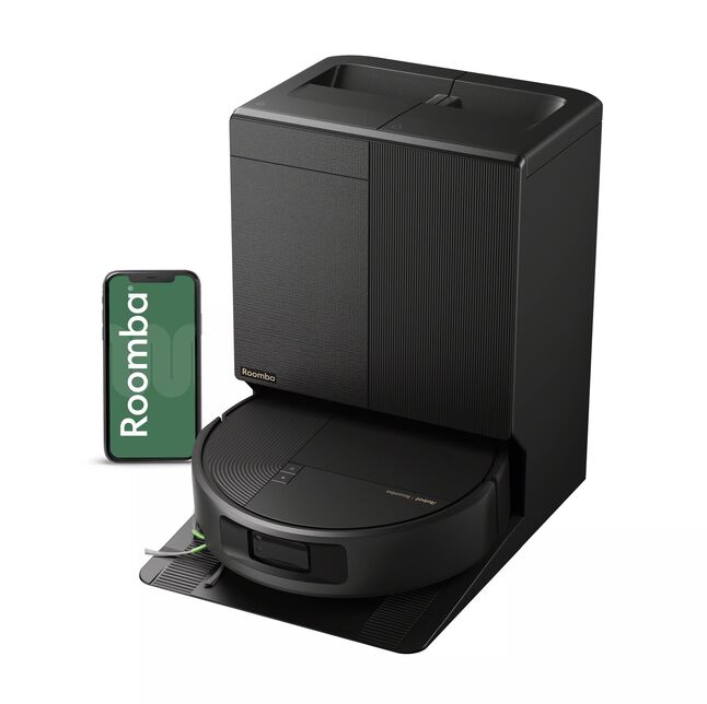 Robot Roomba&reg; Plus 675 Combo con Base AutoWash&trade; - Negro